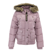 Load image into Gallery viewer, Bebe Women's Rib Bottom Puffer Jacket
